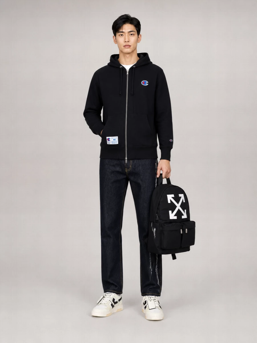 Undercover Cotton Zip-Up Hoodie