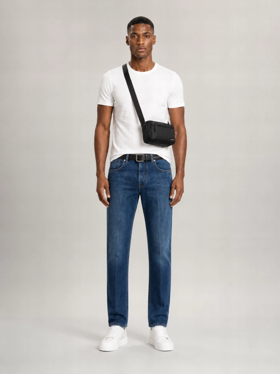 Givenchy Denim Straight-Leg Trousers