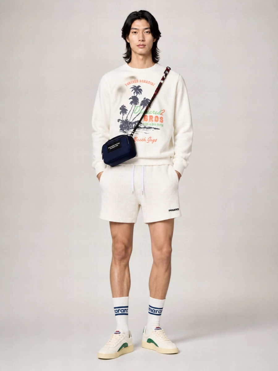 Dsquared2 Cotton Oversized Sweatshirt