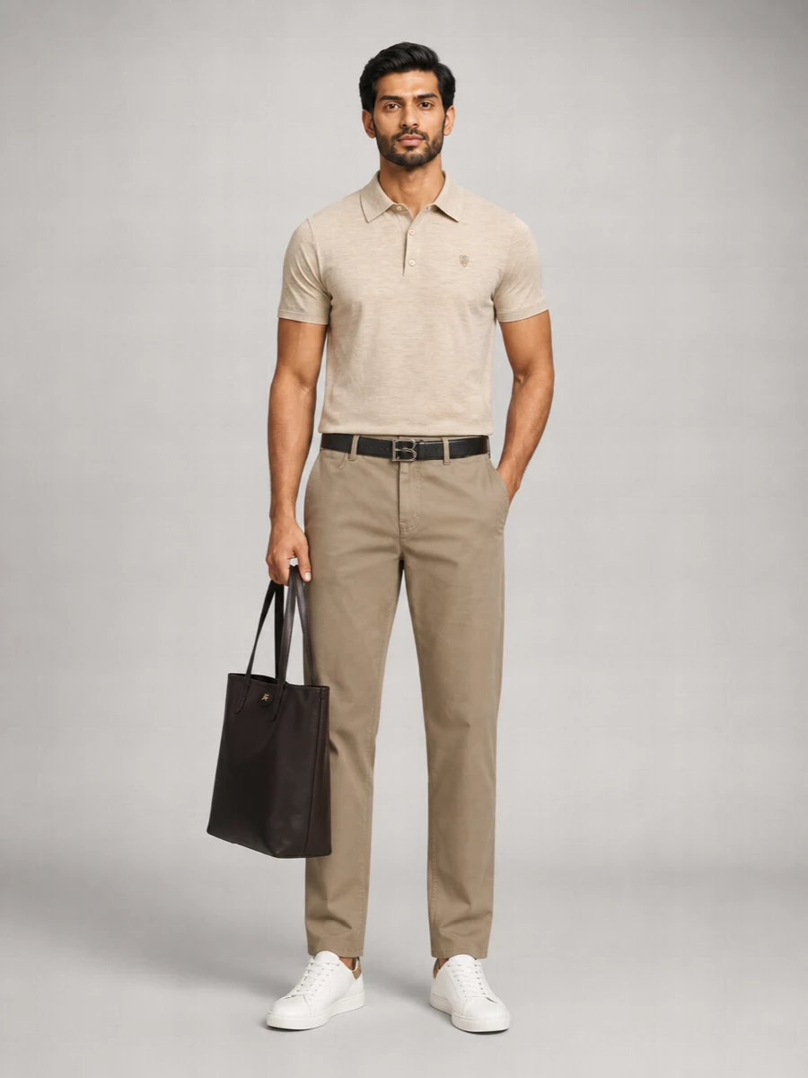 Burberry Cotton Wide-Leg Trousers