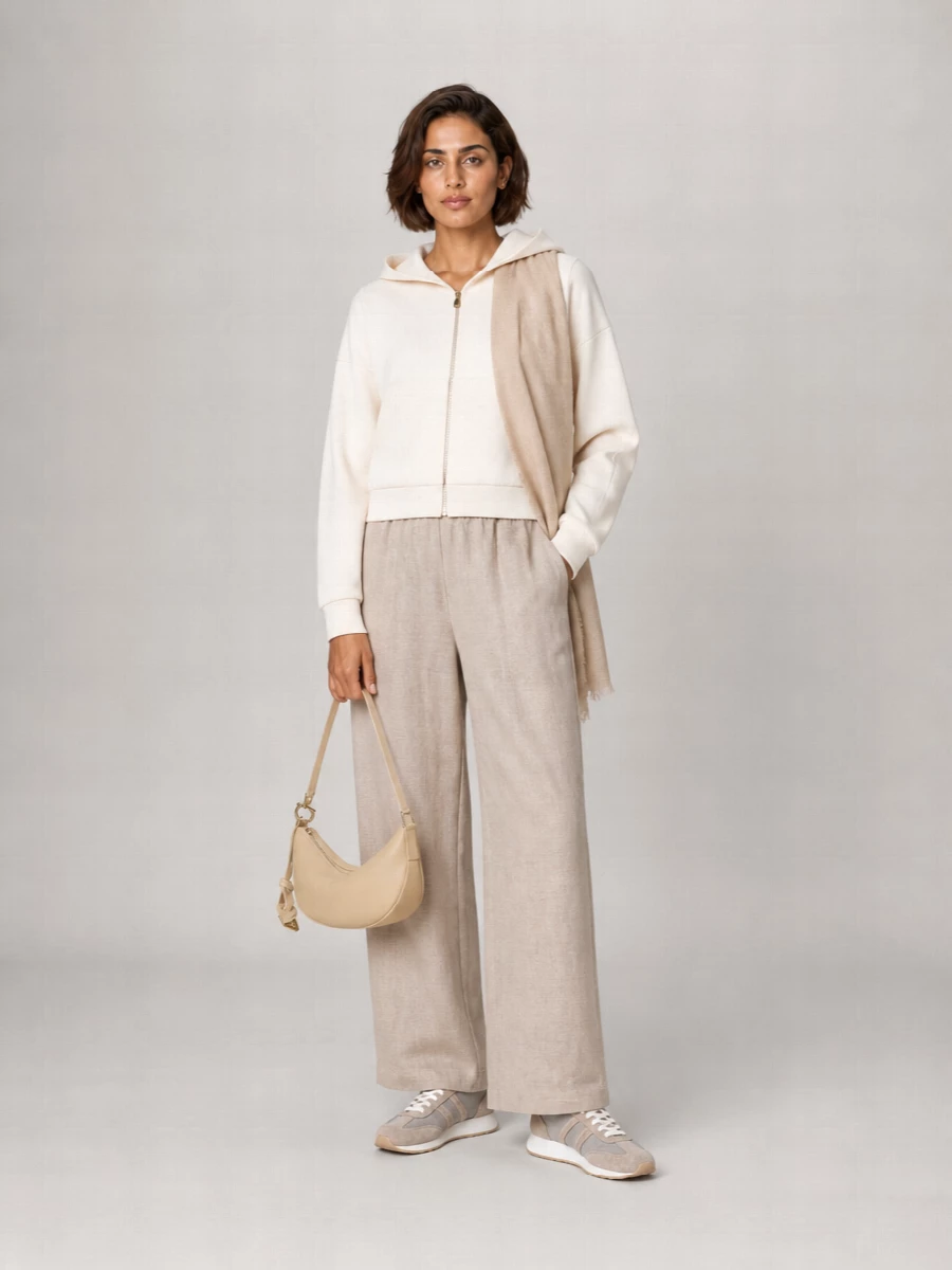 Fabiana Filippi Cashmere Hooded Sweatshirt