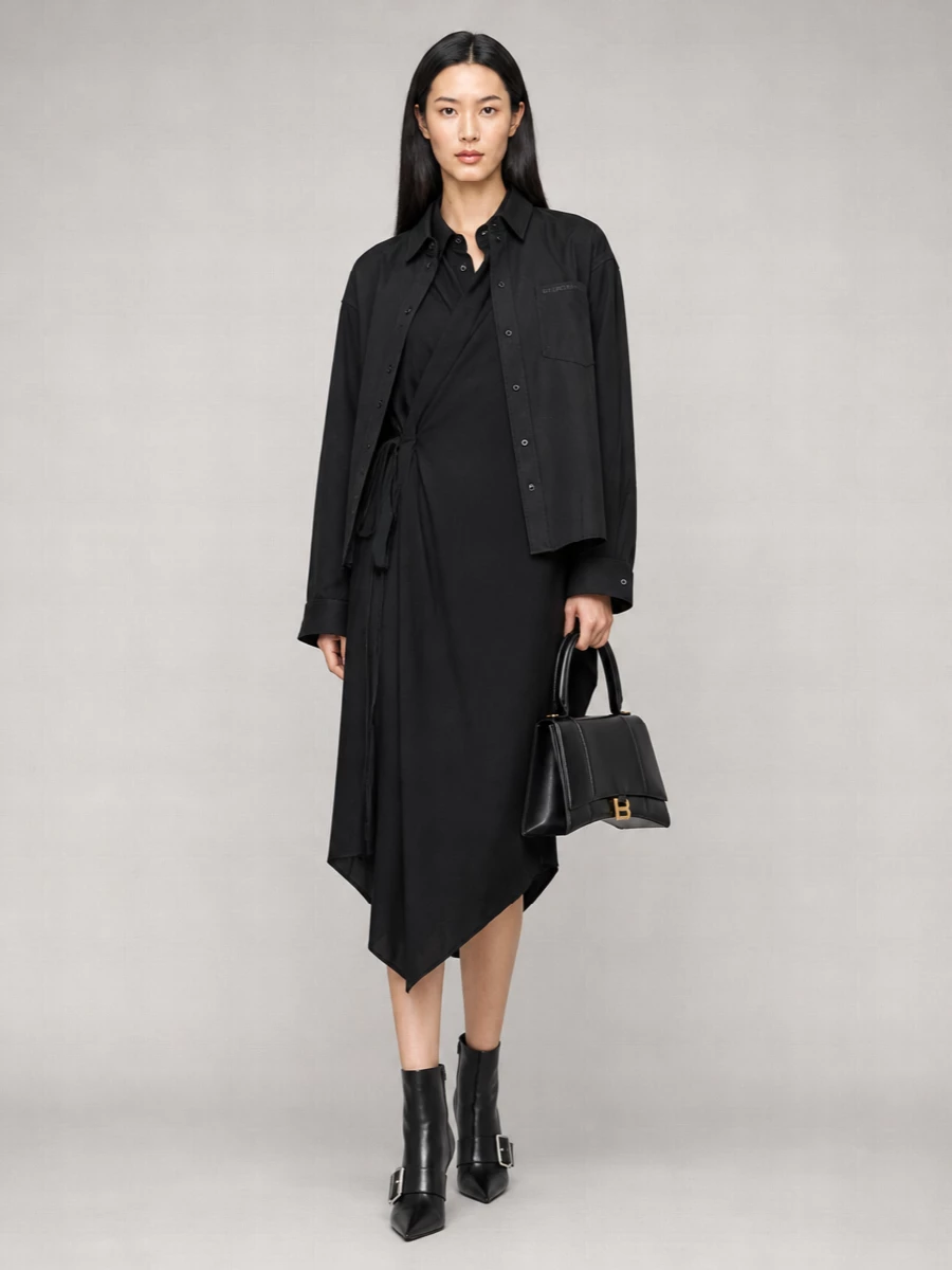 Balenciaga Cotton Fitted Jacket