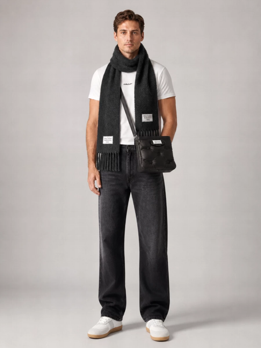 Ambush Cotton Ribbed Crew-Neck T-Shirt Set