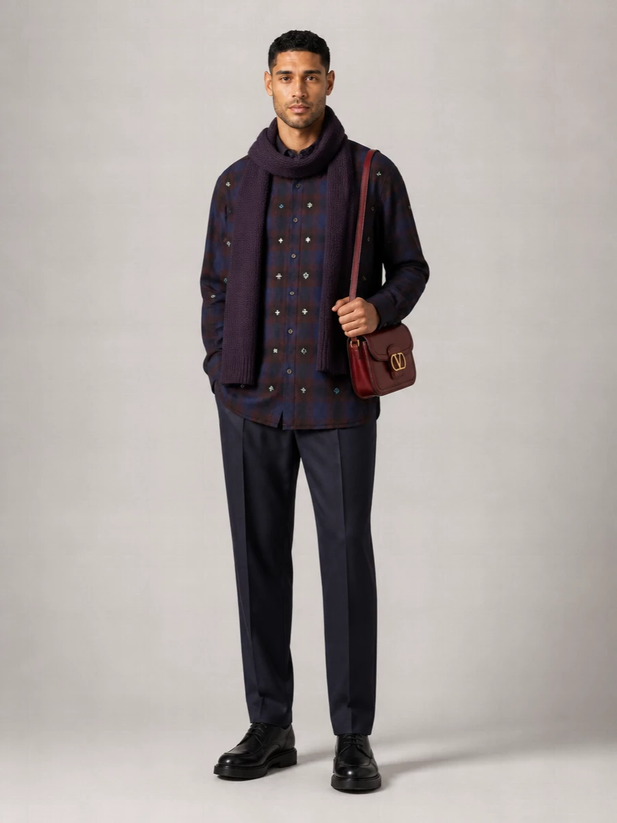Dries Van Noten Embroidered Shirt