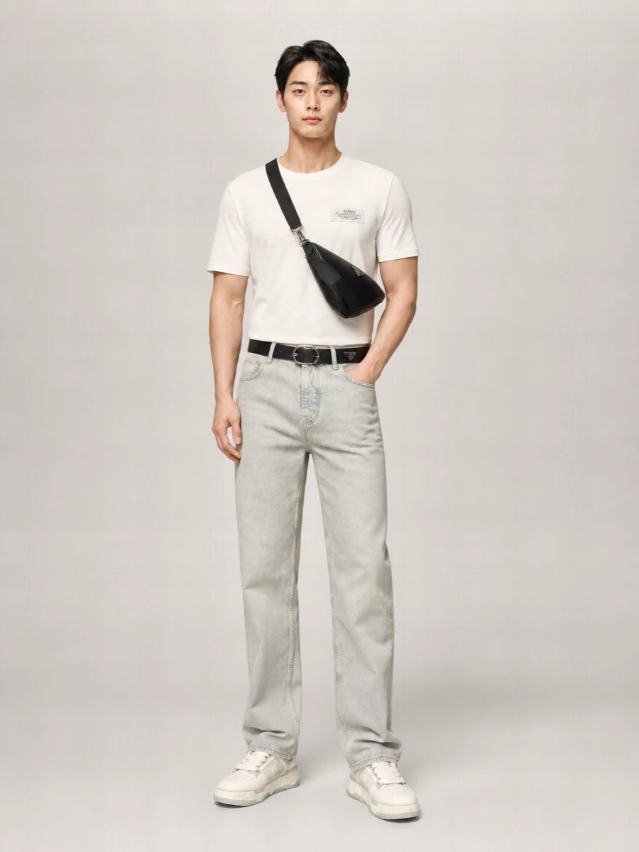 Amiri Cotton Logo Print T-Shirt