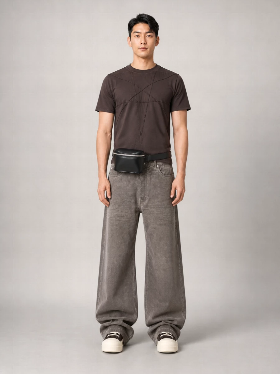 Rick Owens Leather Belt Bag