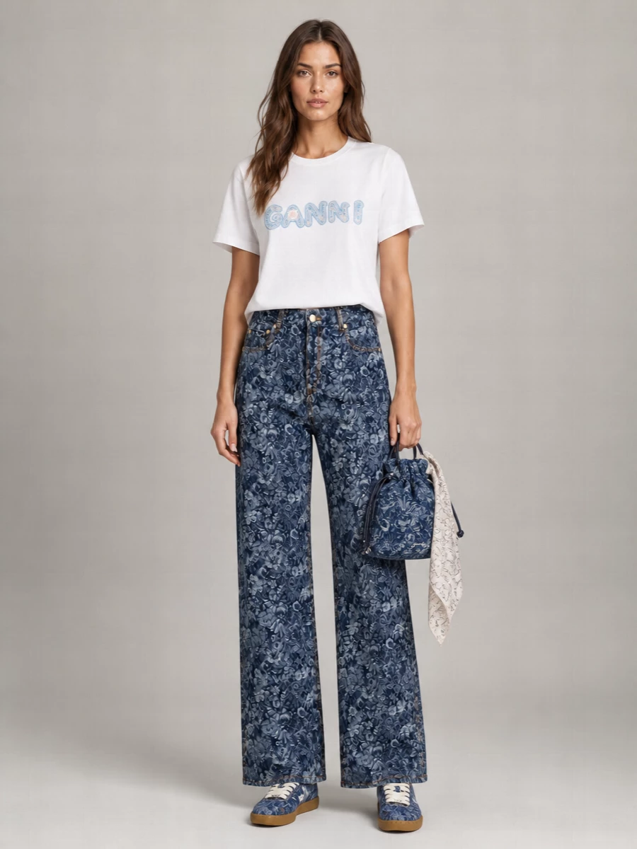 Ganni Na Bucket Bag