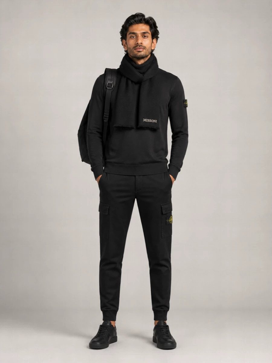 Stone Island virgin wool tank top