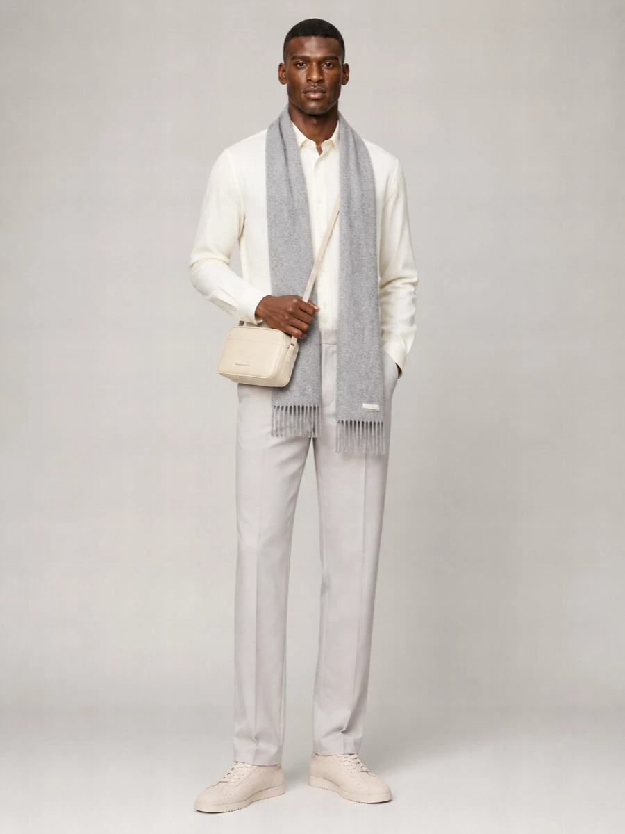 Jacquemus cotton straight-leg trousers