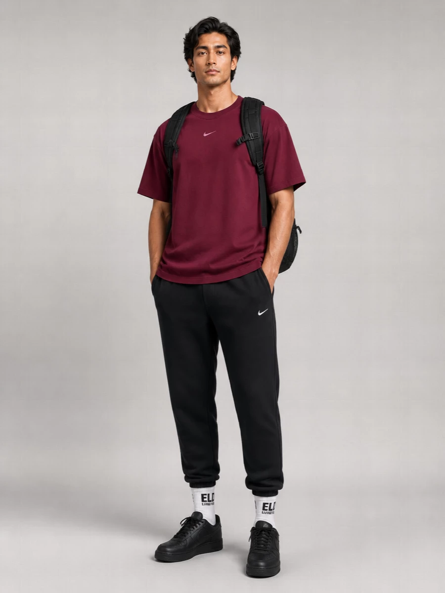 Nike Leather Low Top Sneakers