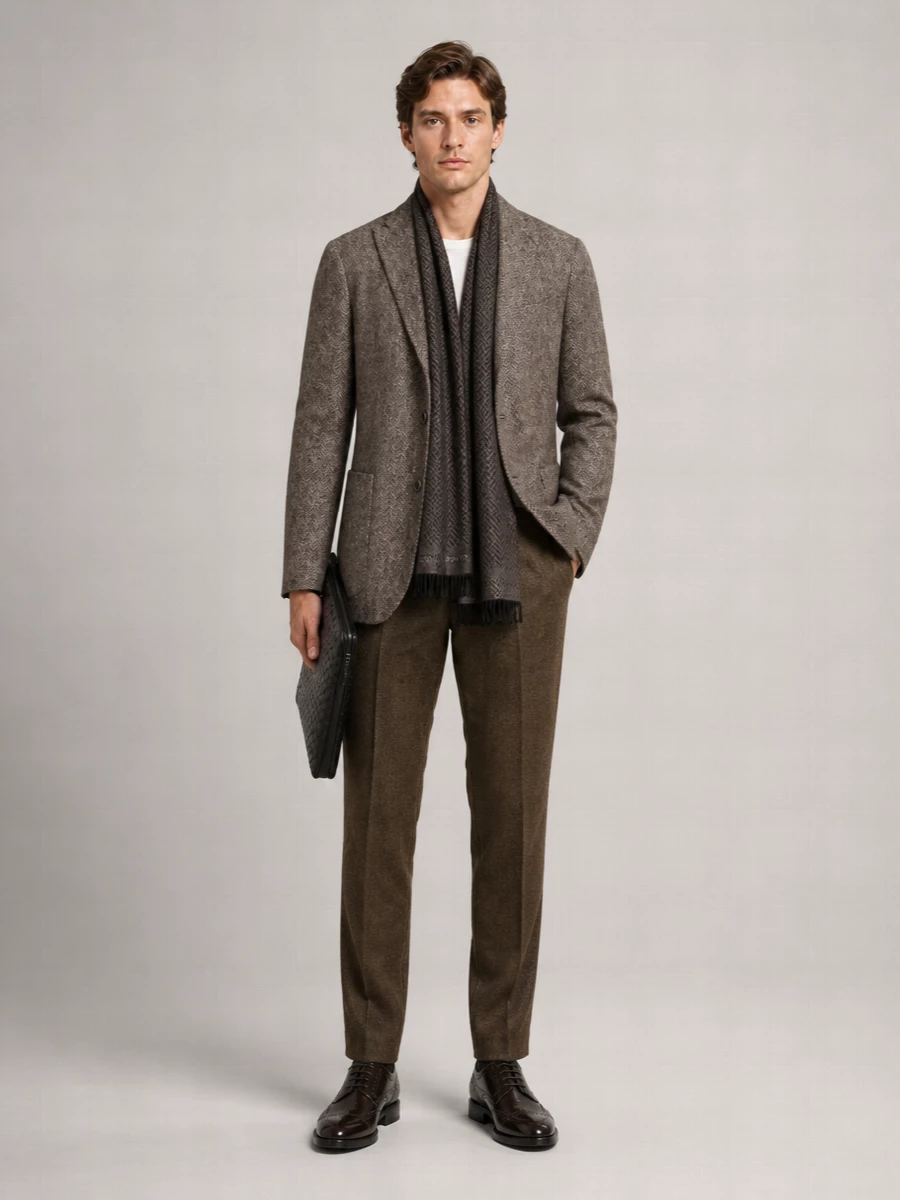 Boglioli Wool Suit Jacket
