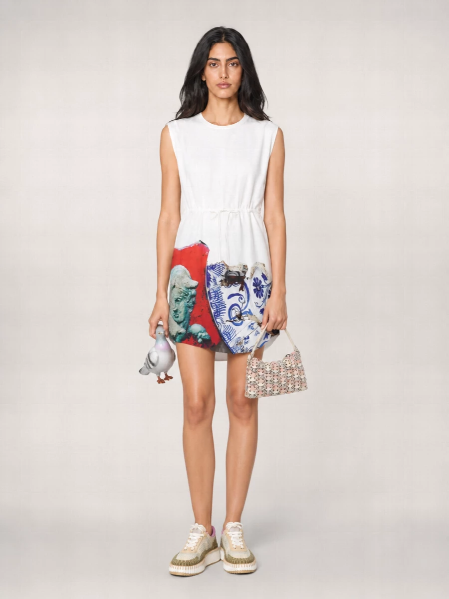 Paco Rabanne Pixel Leather Clutch Bag
