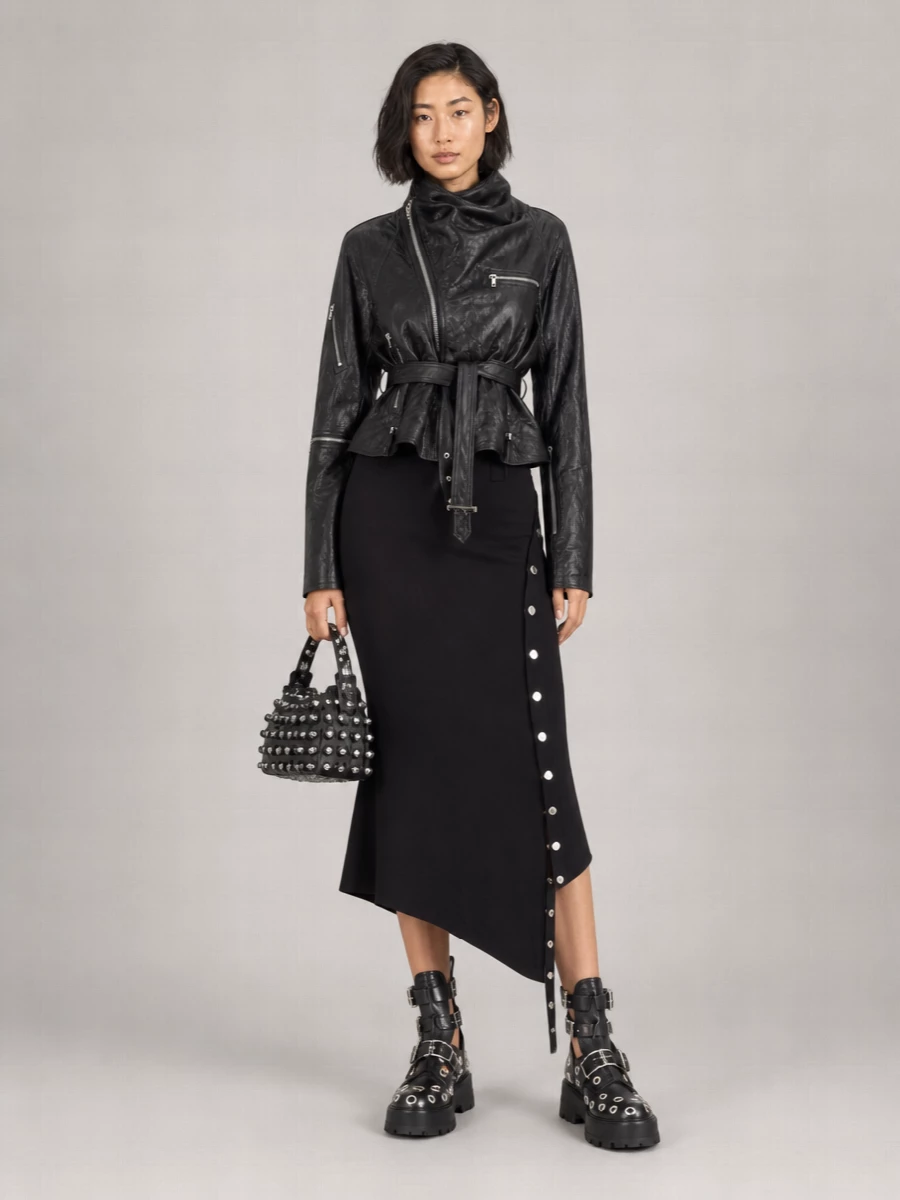 Alexander Mcqueen Leather Ankle Boots
