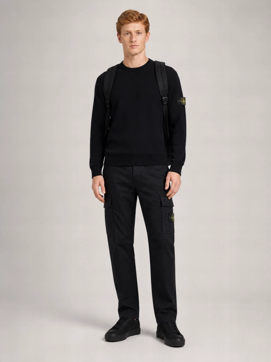 Stone Island Cotton Crewneck Jumper