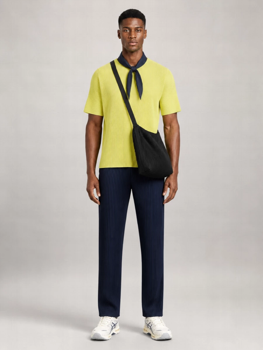 Homme Plisse Issey Miyake Pleated Jumper