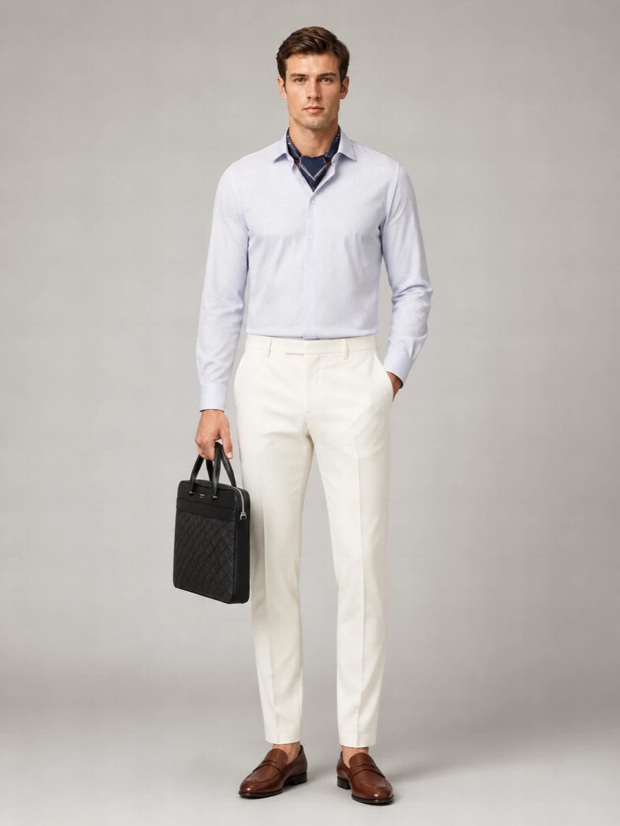 Fay Striped Cotton Regular-Fit Shirt