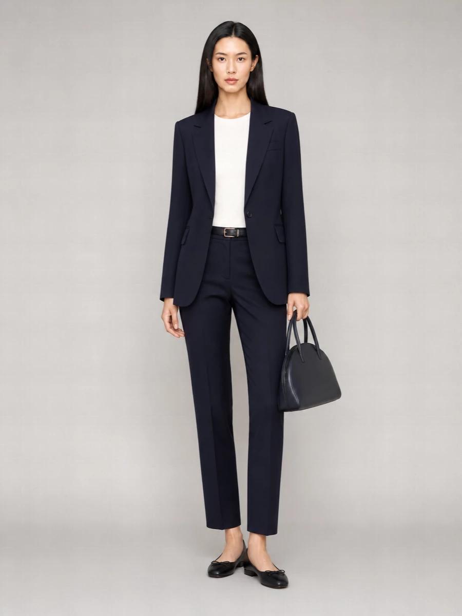 S Max Mara Flared Suit Trousers