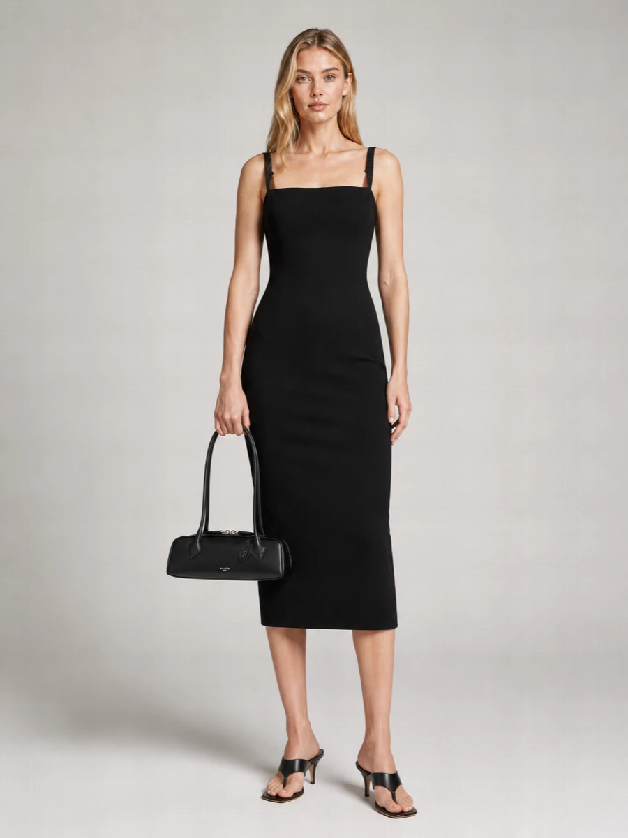 Alaïa Leather Le Teckel Small Shoulder Bag