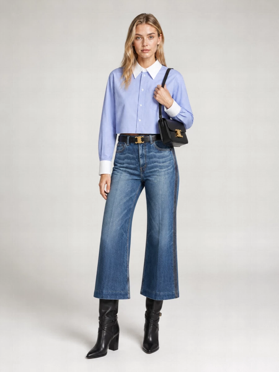 Celine cotton flare 003 flared jeans