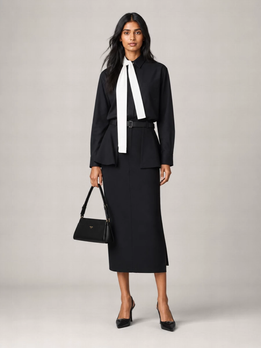 Sacai suit skirt