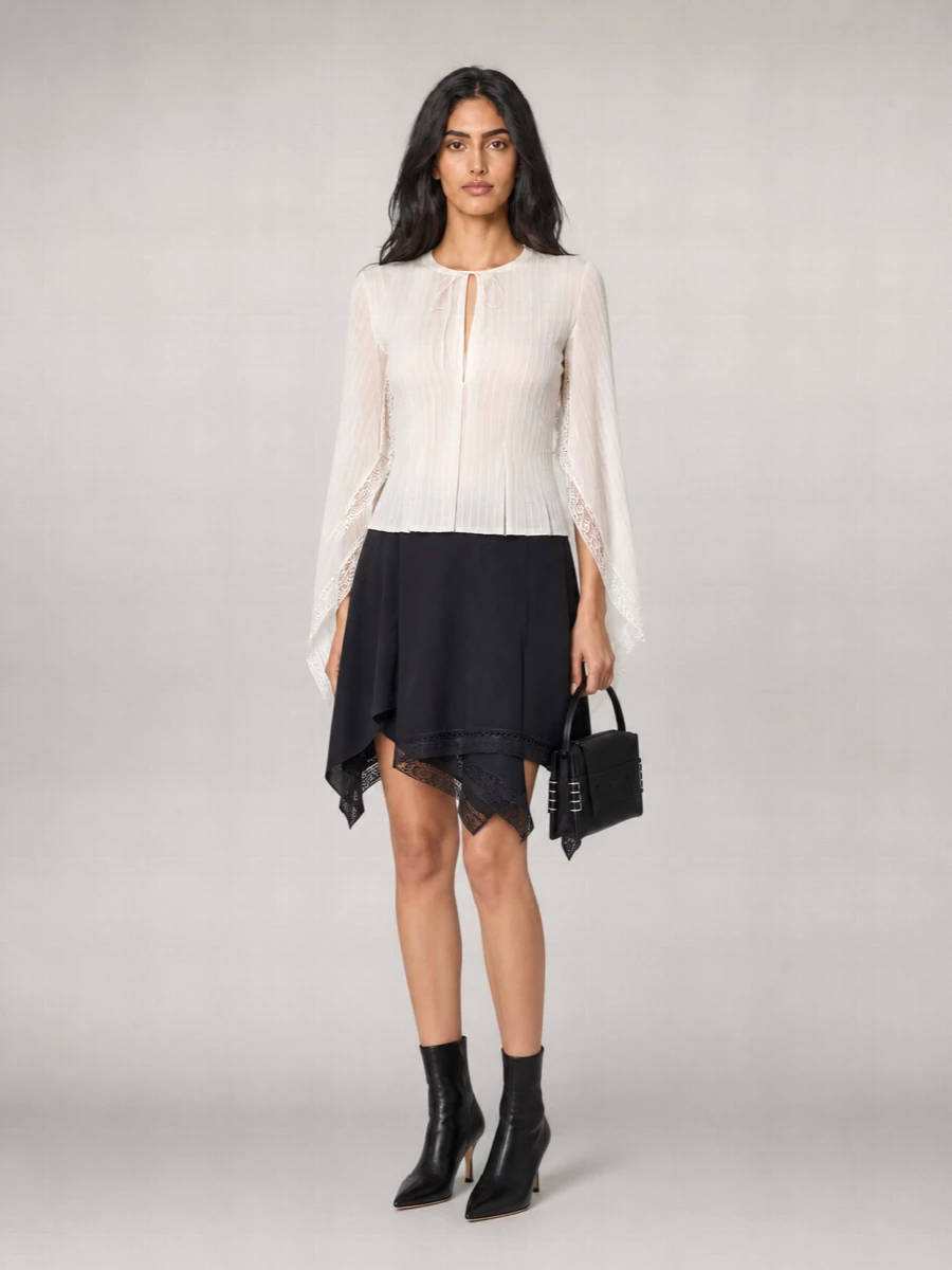 Jw Anderson Cotton Asymmetric Skirt