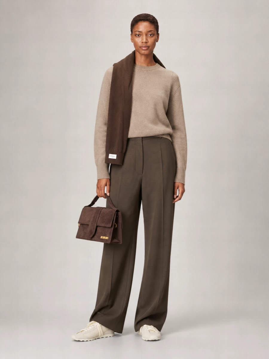 Jacquemus Merino Wool Crew-Neck Sweater