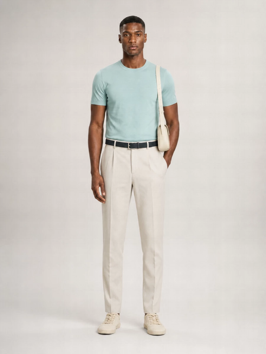 Lardini Fine-Knit Cotton T-Shirt