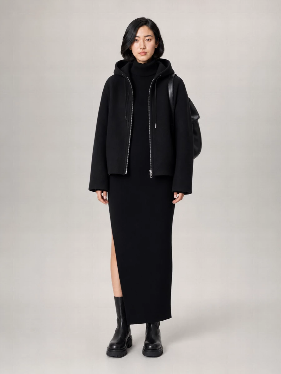 Studio Nicholson Oversized Hooded Coat