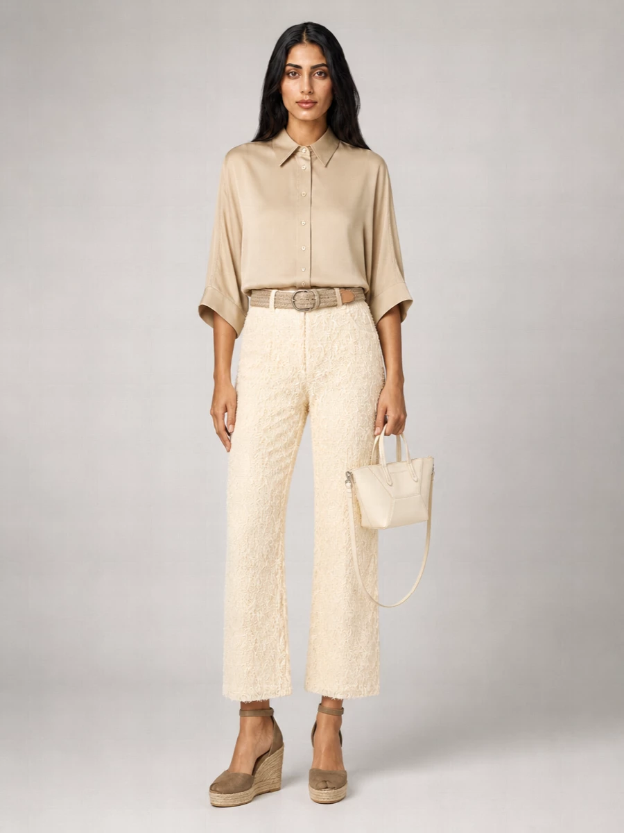 Brunello Cucinelli Leather Wedge Espadrilles
