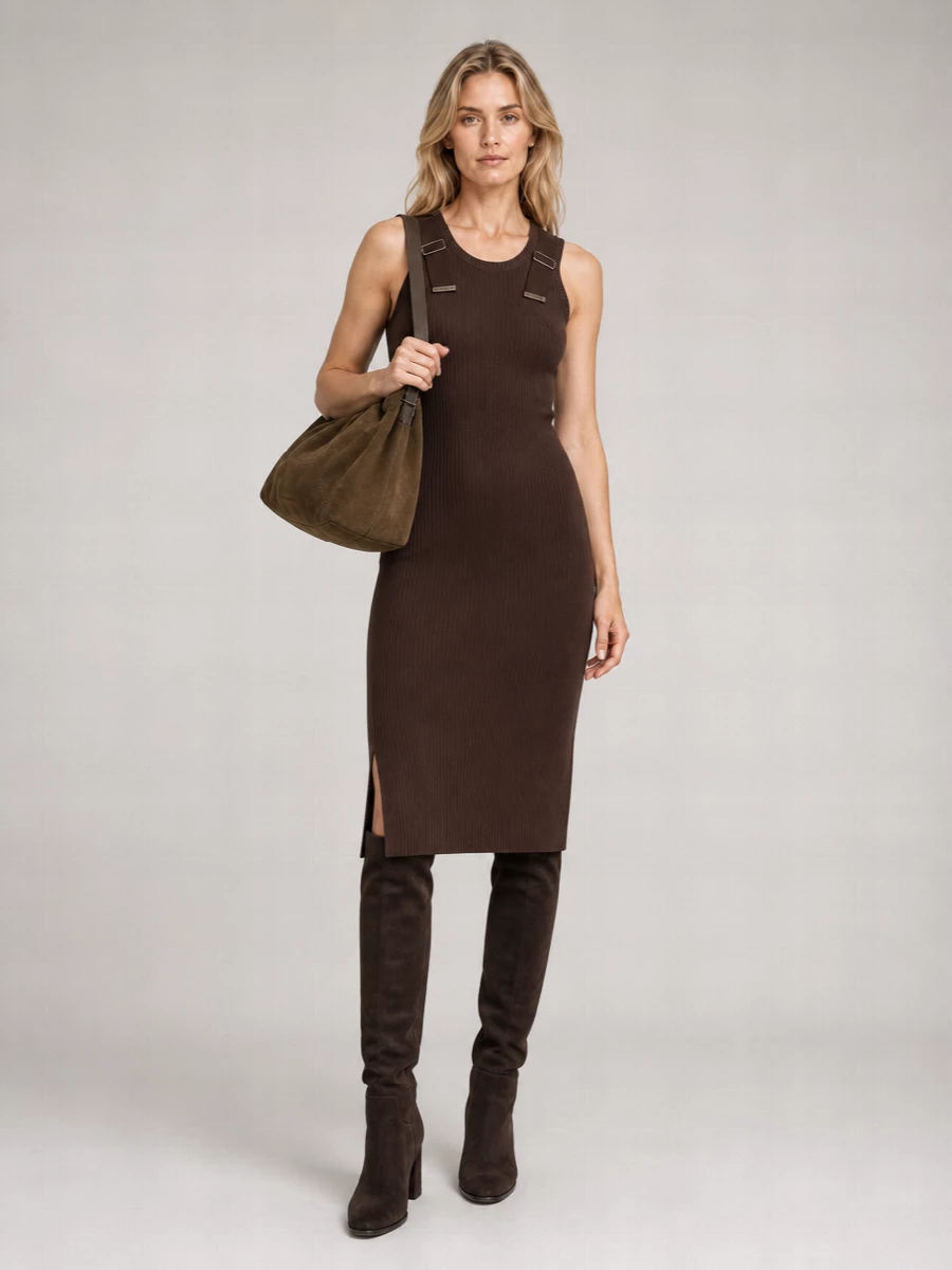 Dolce&Gabbana Suede Knee-High Boots