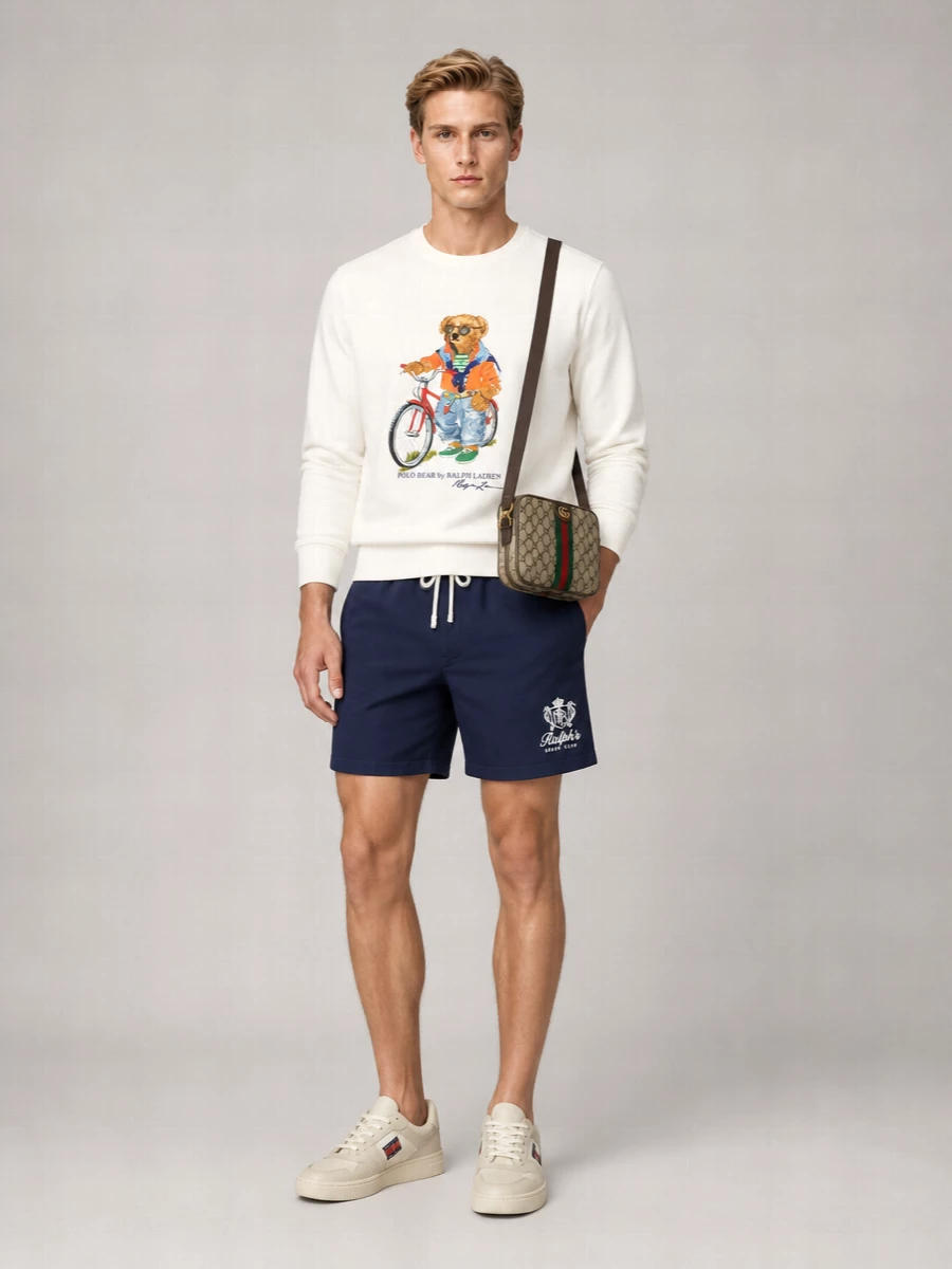 Tommy Hilfiger Leather Lace-Up Sneakers