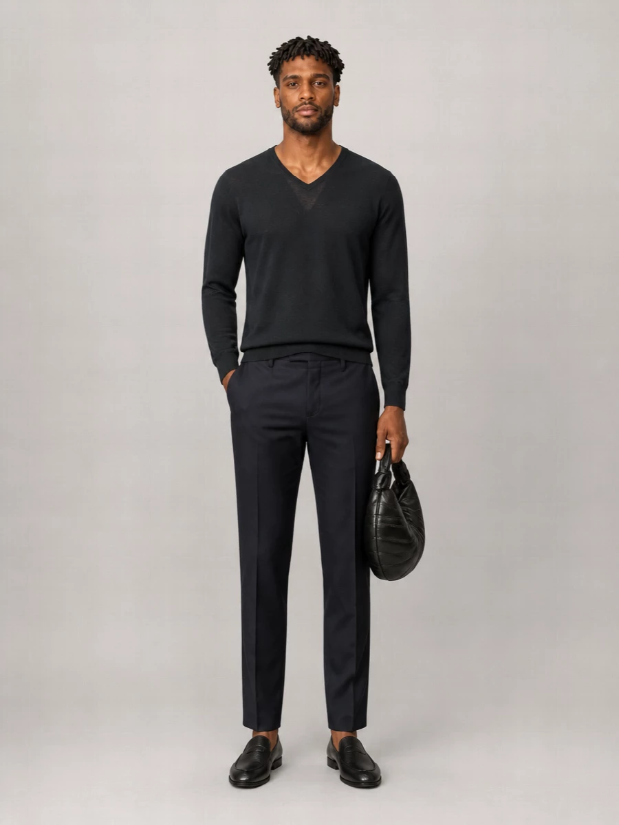 John Smedley Merino Wool Crew-Neck Jumper