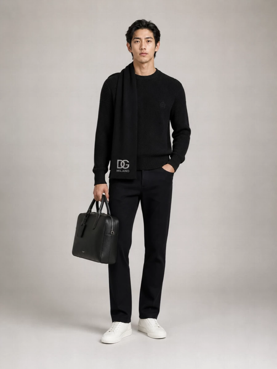 Giorgio Armani Virgin Wool Jumper