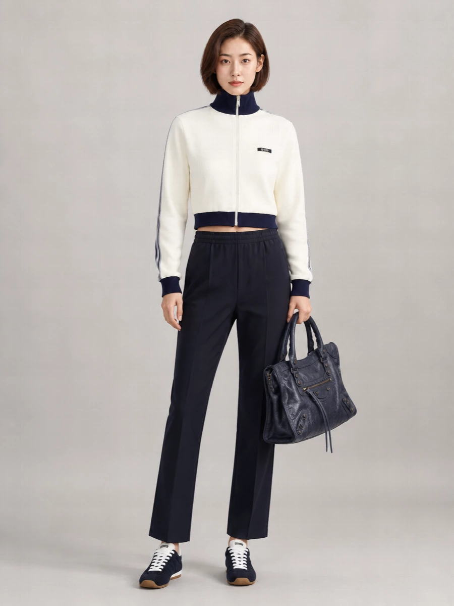 Miu Miu Polyester Track Pants
