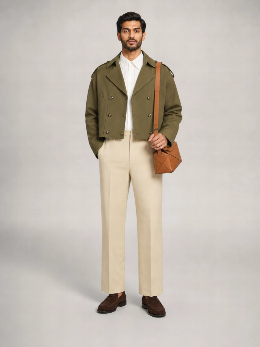 Loewe Cotton Trench Coat