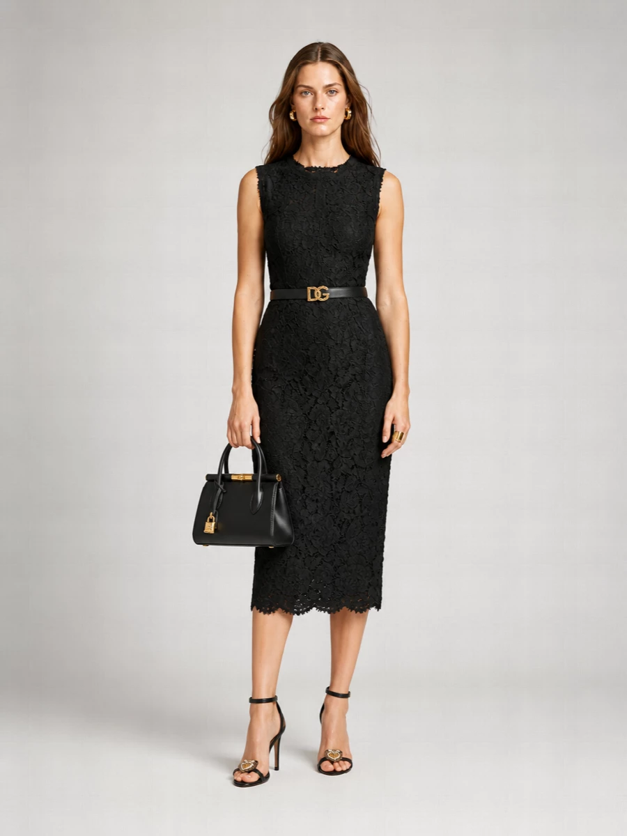 Dolce&Gabbana Lace Midi Dress