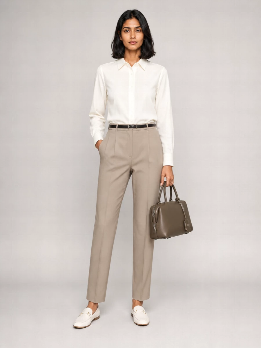Max Mara Empoli Straight Leg Tailored Trousers