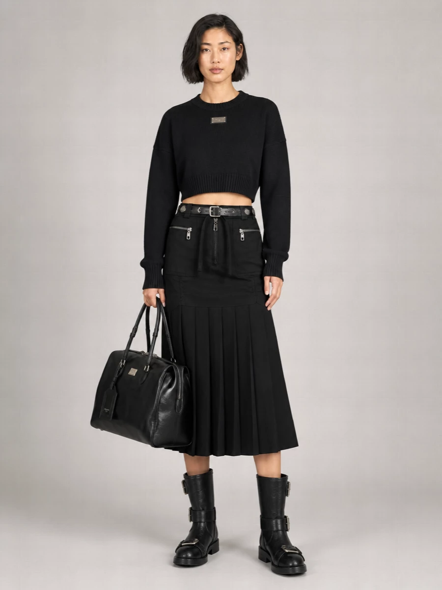 Dolce&Gabbana Vittoria Leather Shoulder Bag