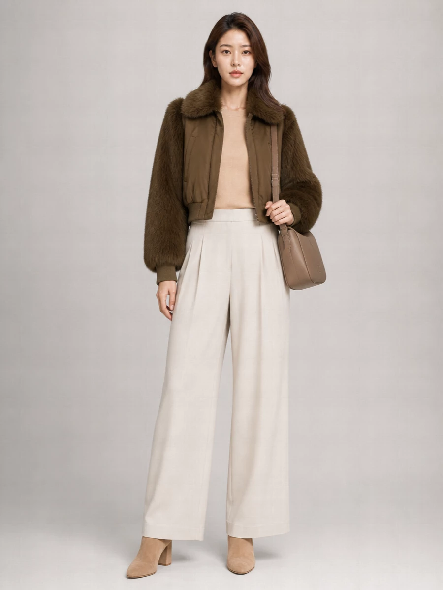 Fabiana Filippi Wool Cropped Jacket