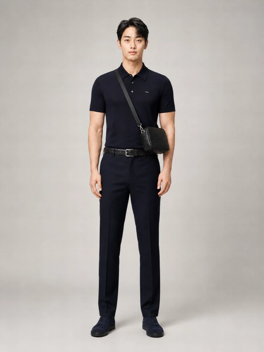 Prada Wool Polo Sweater
