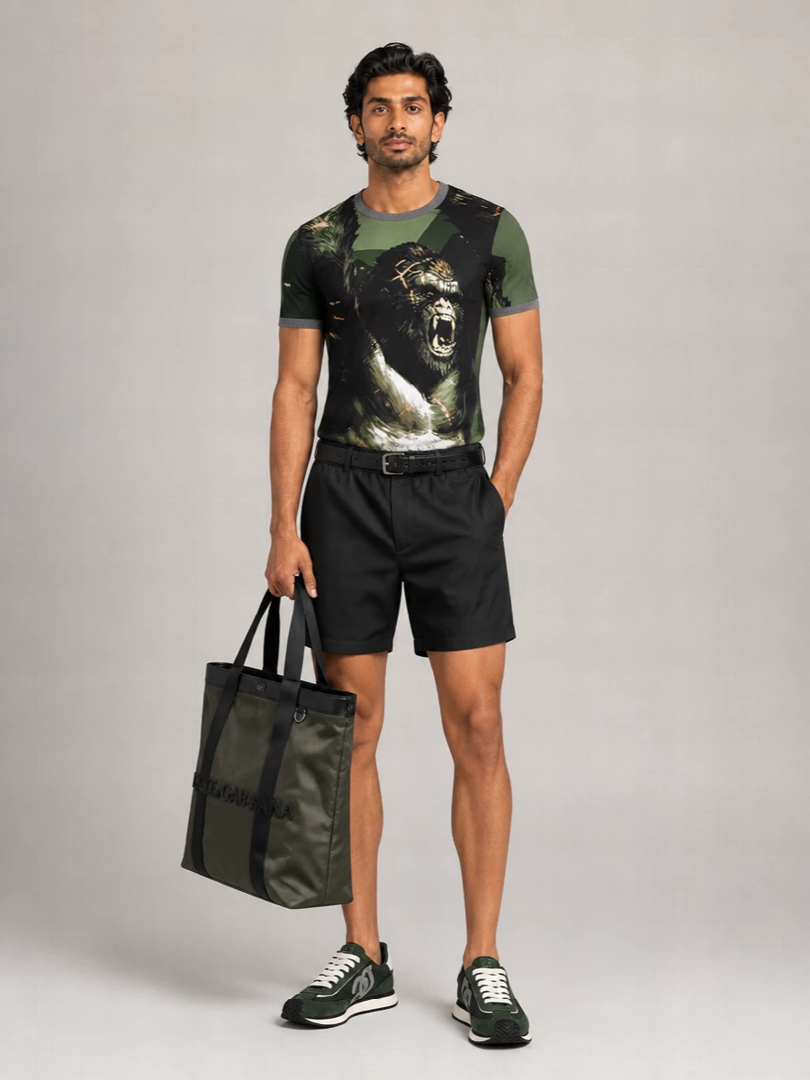 Dolce&Gabbana Cotton Printed Short-Sleeve T-Shirt