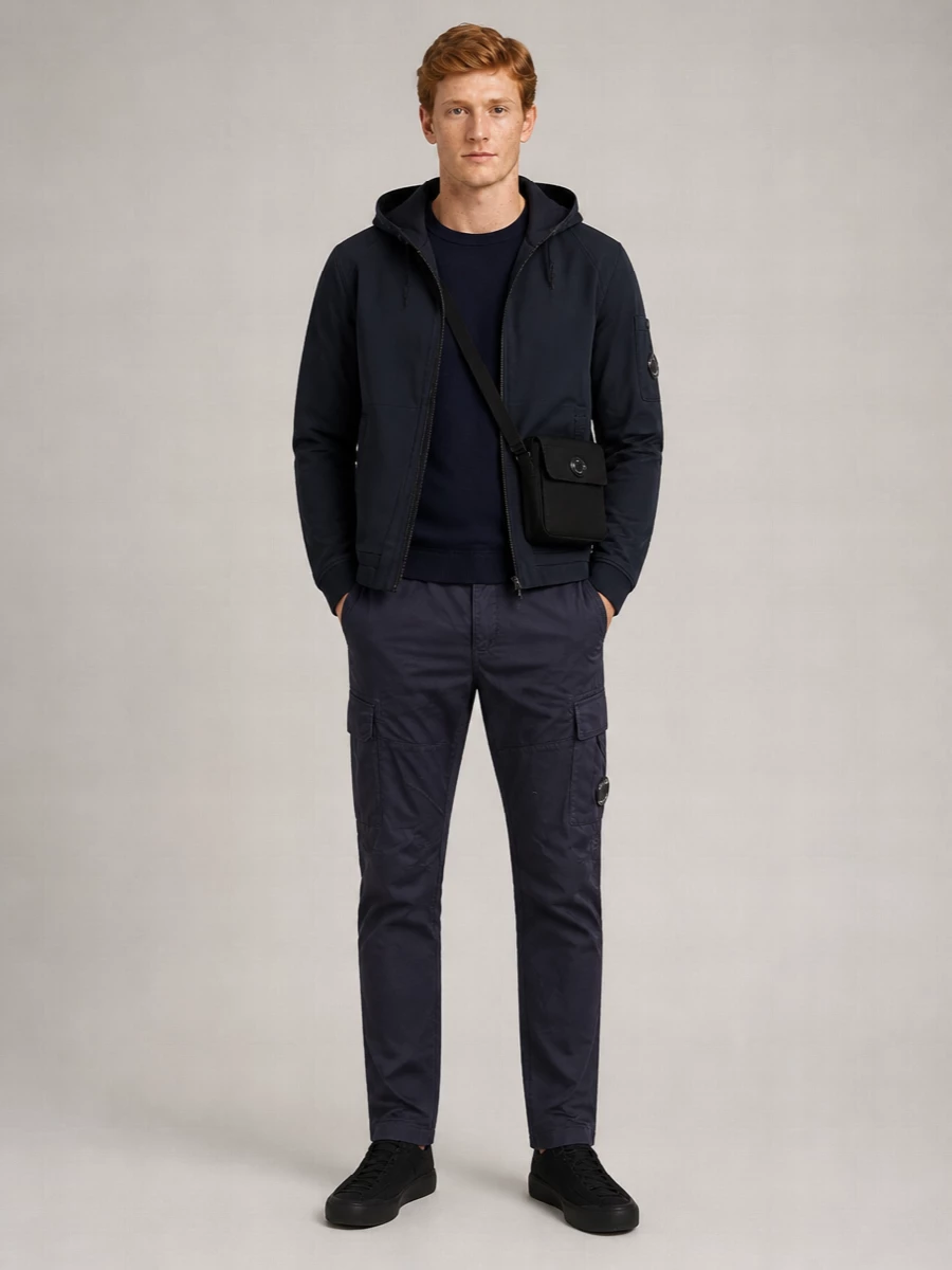 C.p. Company Cotton Hooded Jacket