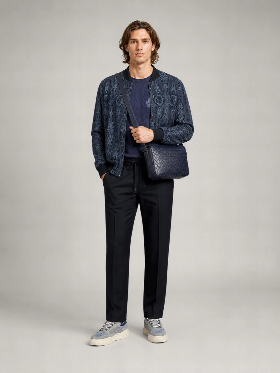 Etro Jacquard Bomber Jacket