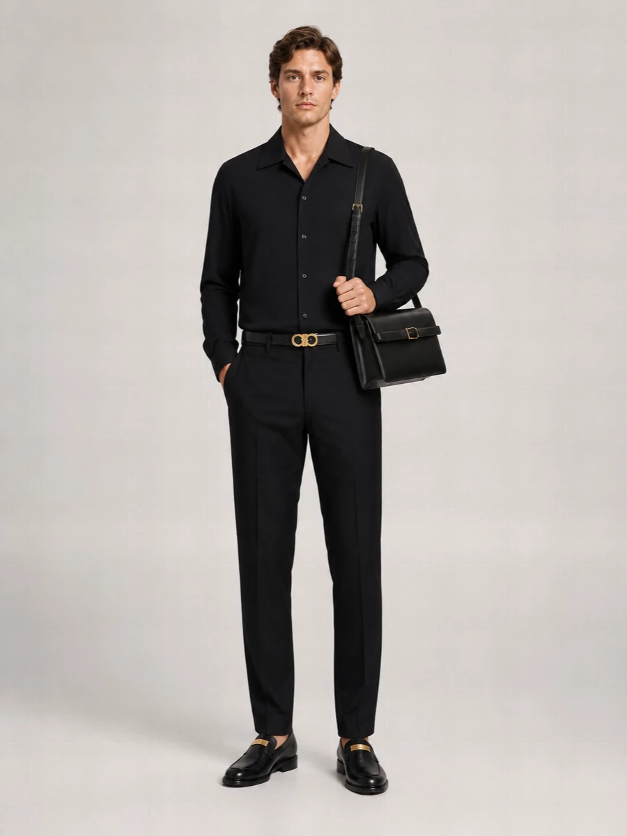 Moschino Leather Loafers