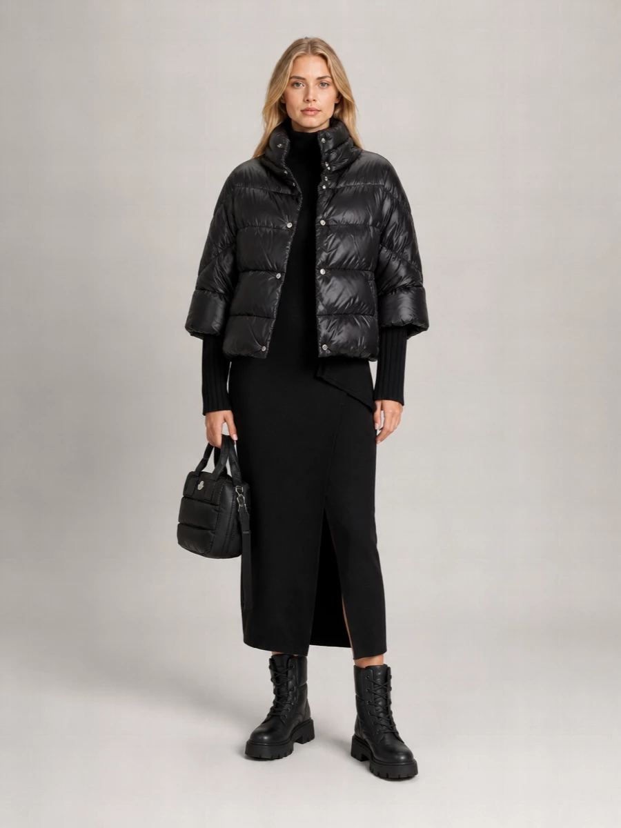 Herno Down Quilted Hooded Coat