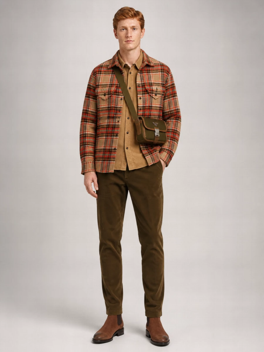 Dsquared2 Checked Shirt Jacket