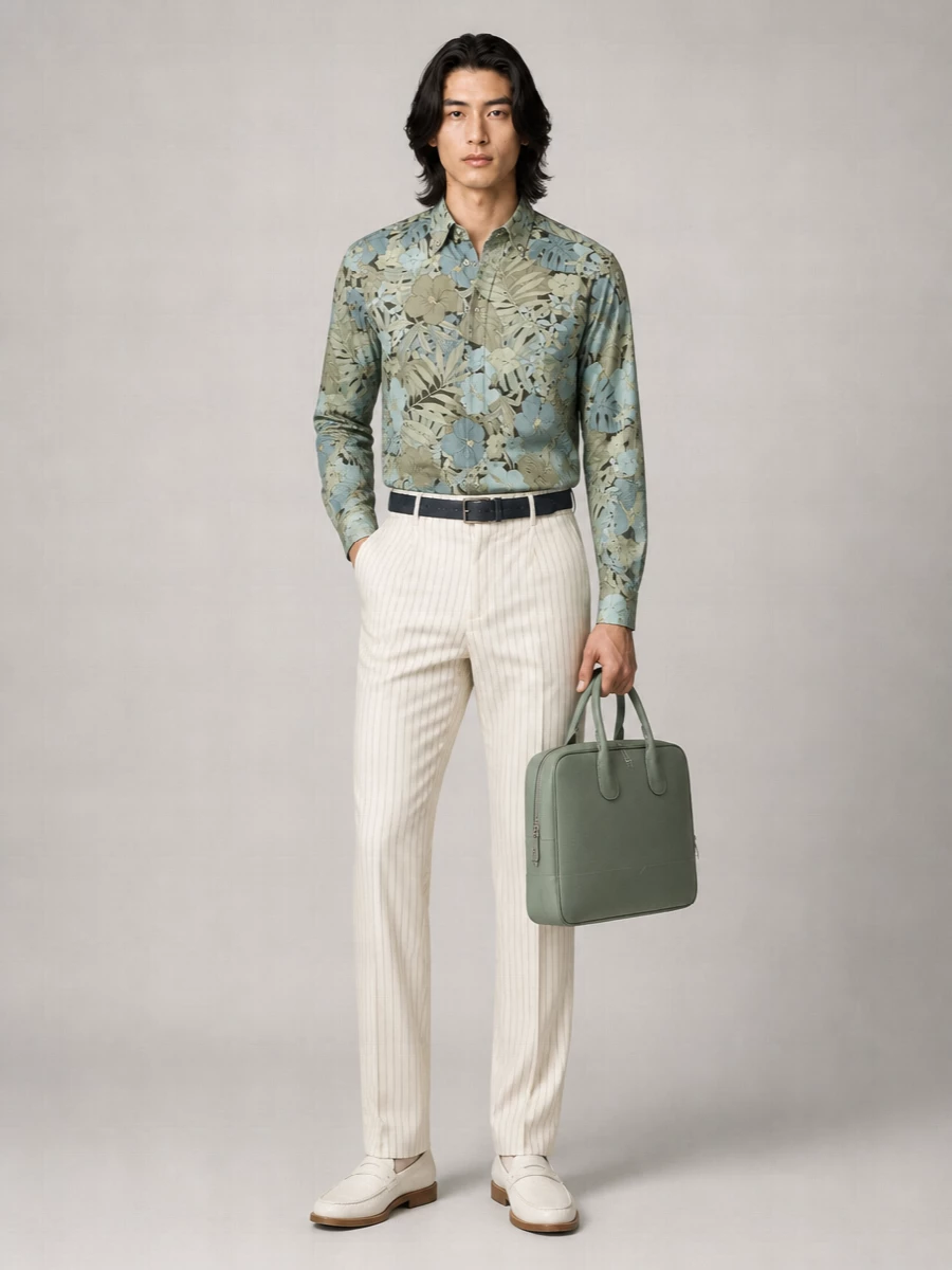 Tom Ford Floral Print Shirt