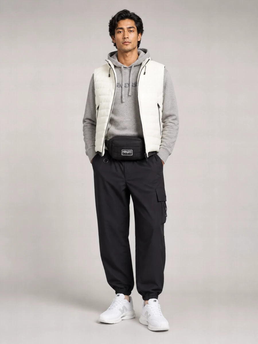 Junya Watanabe Synthetic Leather Low-Top Sneakers