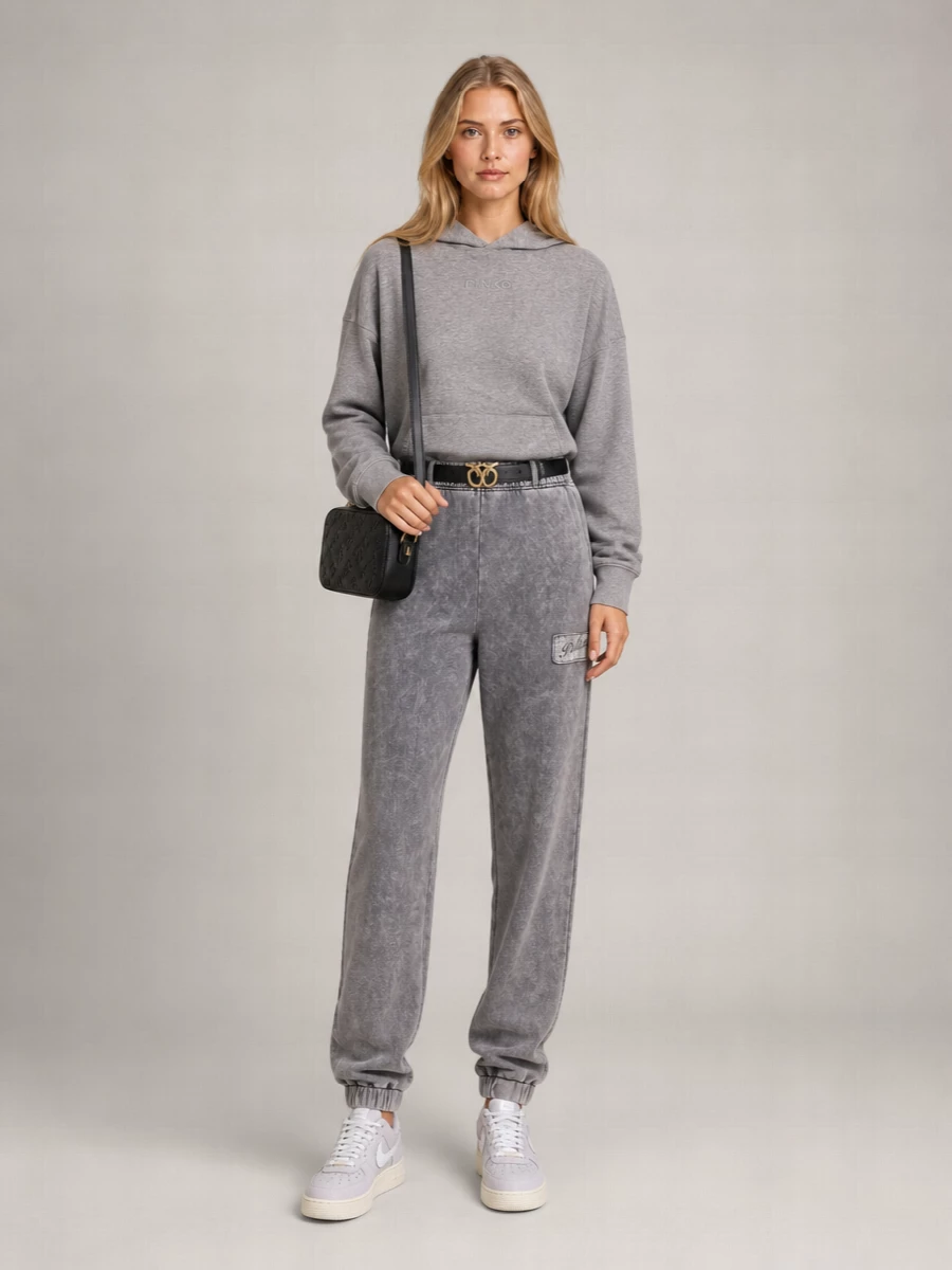 Pinko Embroidered Hoodie