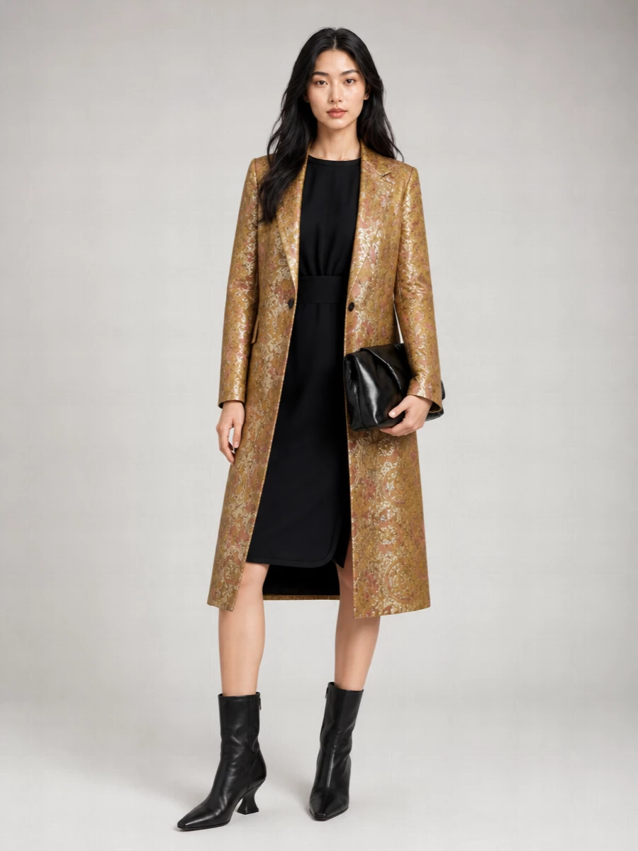 Dries Van Noten Single-Breasted Blazer
